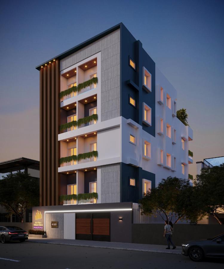 The Silver Chimes Suites Bangalore Buitenkant foto